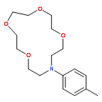 1,4,7,10-Tetraoxa-13-azacyclopentadecane, 13-(4-methylphenyl)-