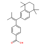 Benzoic acid,4-[2-methyl-1-(5,6,7,8-tetrahydro-5,5,8,8-tetramethyl-2-naphthalenyl)-1-propen-1-yl]-