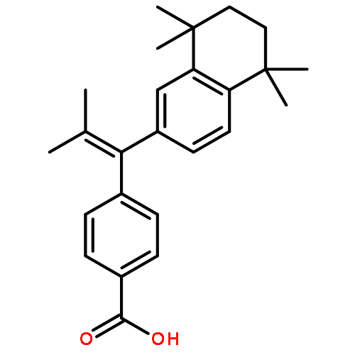 Benzoic acid,4-[2-methyl-1-(5,6,7,8-tetrahydro-5,5,8,8-tetramethyl-2-naphthalenyl)-1-propen-1-yl]-