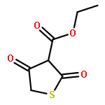 3-Thiophenecarboxylic acid, tetrahydro-2,4-dioxo-, ethyl ester