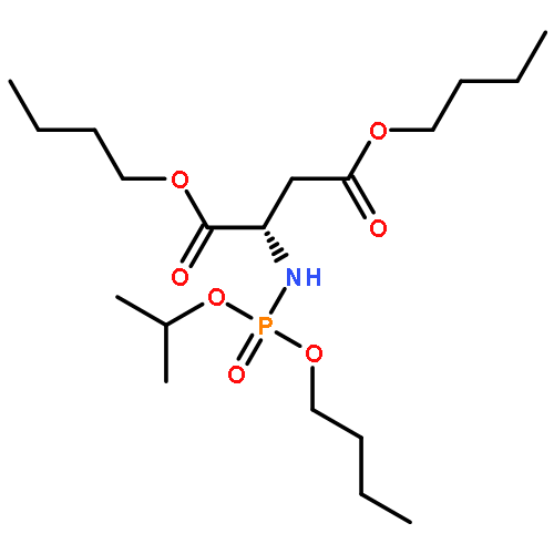 L-Aspartic acid, N-[butoxy(1-methylethoxy)phosphinyl]-, dibutyl ester