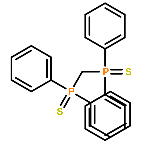 Phosphine sulfide,1,1'-methylenebis[1,1-diphenyl-