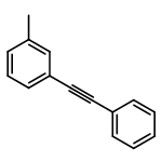 Benzene, 1-methyl-3-(phenylethynyl)-