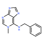 1H-Purin-6-amine, 1-methyl-N-(phenylmethyl)-