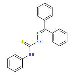 Hydrazinecarbothioamide, 2-(diphenylmethylene)-N-phenyl-