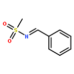 Methanesulfonamide, N-(phenylmethylene)-