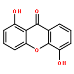 9H-Xanthen-9-one, 1,5-dihydroxy-