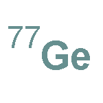 Germanium, isotope ofmass 77