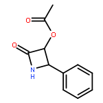 (3S,4R)-2-Oxo-4-phenylazetidin-3-yl acetate