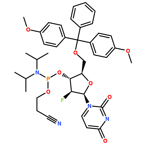 5'-O-(4,4-Dimethoxytrityl)-2'-deoxy-2'-fluorouridine-3'-(2-cyanoethyl-N,N-diisopropyl)phosphoramidite