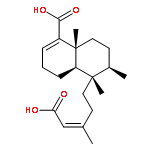 1-Naphthalenecarboxylicacid,5-[(3Z)-4-carboxy-3-methyl-3-buten-1-yl]-3,4,4a,5,6,7,8,8a-octahydro-5,6,8a-trimethyl-,(4aR,5S,6R,8aR)-