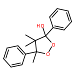 1,2-Dioxolan-3-ol, 4,4,5-trimethyl-3,5-diphenyl-