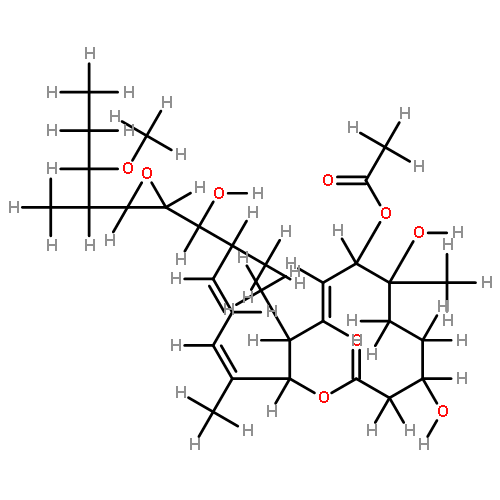 (8E,12E,14E)-7-acetoxy-3,6,17-trihydroxy-21-methoxy-6,10,12,16,20-pentamethyl-18,19-epoxytricosa-8,12,14-trien-11-olide