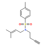 Benzenesulfonamide, N-3-butynyl-4-methyl-N-(3-methyl-2-butenyl)-