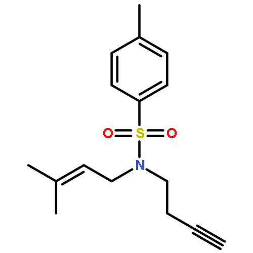 Benzenesulfonamide, N-3-butynyl-4-methyl-N-(3-methyl-2-butenyl)-