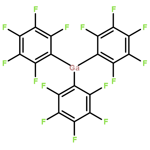 gallium, tris(2,3,4,5,6-pentafluorophenyl)-