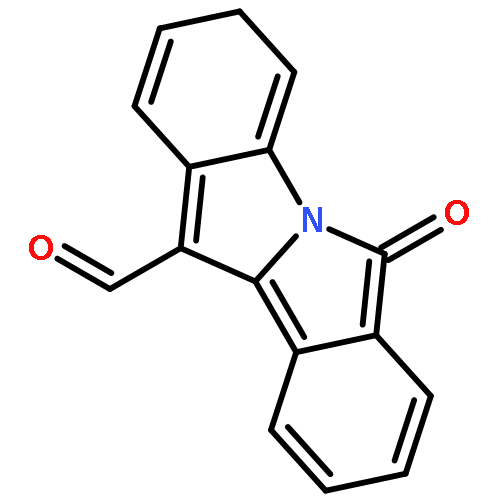 6H-Isoindolo[2,1-a]indole-11-carboxaldehyde, 6-oxo-