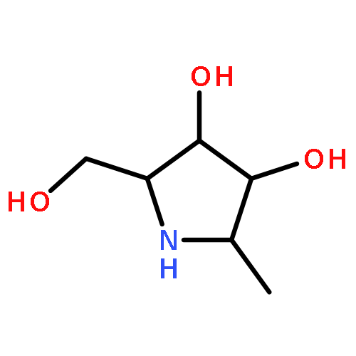 (2R,3R,4R,5R)-2-(hydroxymethyl)-5-methylpyrrolidine-3,4-diol