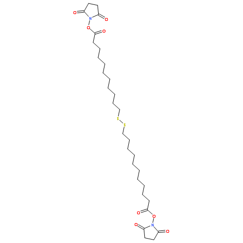 2,5-Pyrrolidinedione, 1,1'-[dithiobis[(1-oxo-11,1-undecanediyl)oxy]]bis-