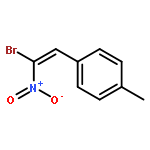 Benzene, 1-[(1Z)-2-bromo-2-nitroethenyl]-4-methyl-