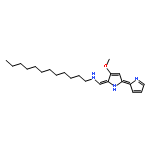 N-{(Z)-[(2Z)-4-methoxy-2,2'-bipyrrol-5(1H)-ylidene]methyl}dodecan-1-amine