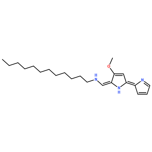 N-{(Z)-[(2Z)-4-methoxy-2,2'-bipyrrol-5(1H)-ylidene]methyl}dodecan-1-amine