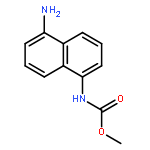 Carbamic acid, (5-amino-1-naphthalenyl)-, methyl ester