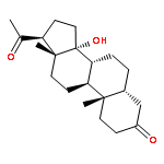 Pregnane-3,20-dione, 14-hydroxy-, (5b)-