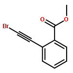 Benzoic acid, 2-(bromoethynyl)-, methyl ester