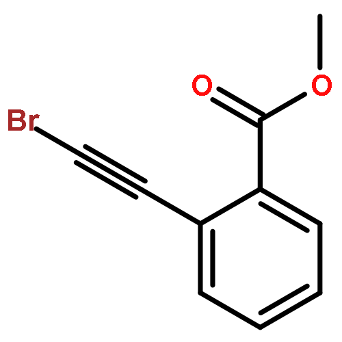 Benzoic acid, 2-(bromoethynyl)-, methyl ester