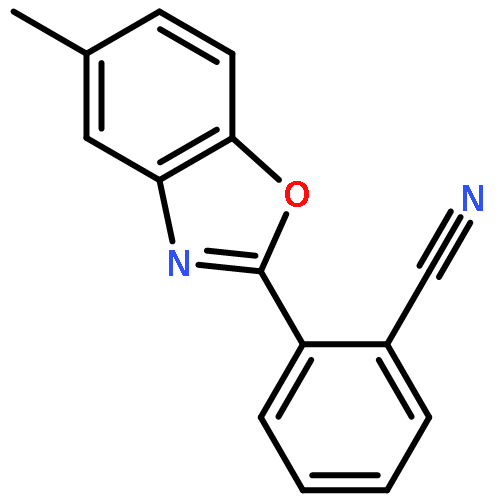 Benzonitrile, 2-(5-methyl-2-benzoxazolyl)-