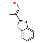 Ethanone, 1-benzo[b]thien-2-yl-, oxime, (E)-