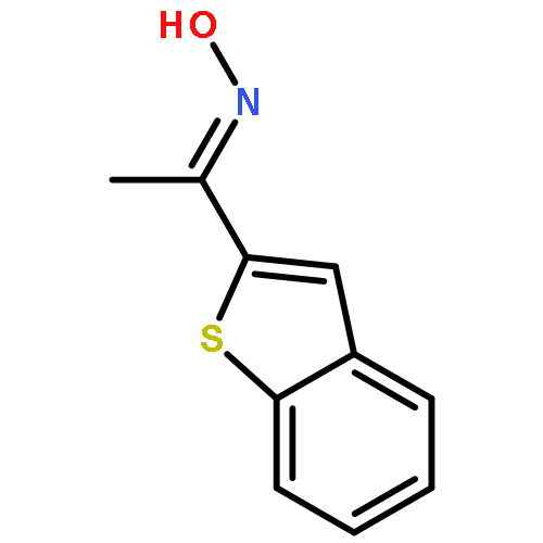 Ethanone, 1-benzo[b]thien-2-yl-, oxime, (E)-