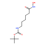 Carbamic acid, [6-(hydroxyamino)-6-oxohexyl]-, 1,1-dimethylethyl ester