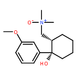 Cyclohexanol,2-[(dimethyloxidoamino)methyl]-1-(3-methoxyphenyl)-, (1R,2R)-rel-