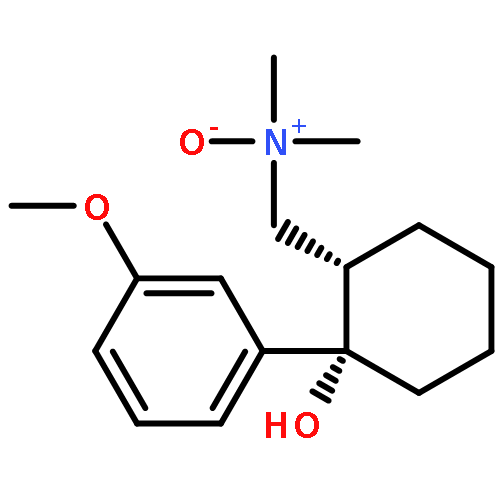 Cyclohexanol,2-[(dimethyloxidoamino)methyl]-1-(3-methoxyphenyl)-, (1R,2R)-rel-