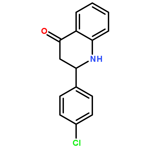 2-(4-Chlorophenyl)-2,3-dihydroquinolin-4(1H)-one