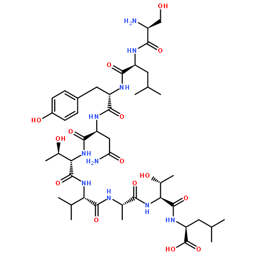 H-SER-LEU-TYR-ASN-THR-VAL-ALA-THR-LEU-OH