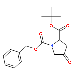 1,2-Pyrrolidinedicarboxylic acid, 4-oxo-, 2-(1,1-dimethylethyl)1-(phenylmethyl) ester, (2S)-