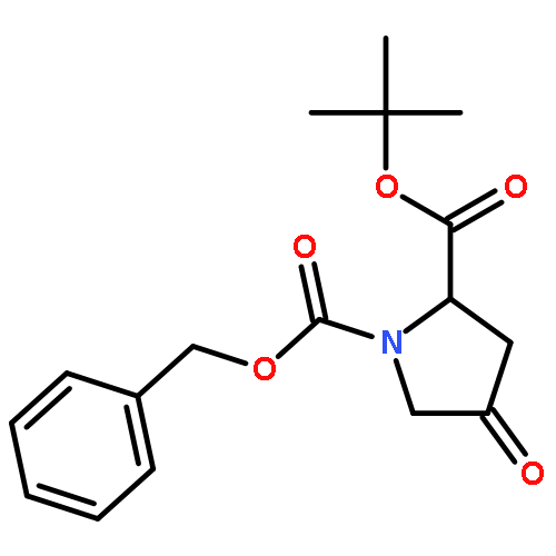 1,2-Pyrrolidinedicarboxylic acid, 4-oxo-, 2-(1,1-dimethylethyl)1-(phenylmethyl) ester, (2S)-