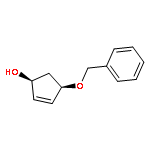 2-Cyclopenten-1-ol, 4-(phenylmethoxy)-, cis-(±)-