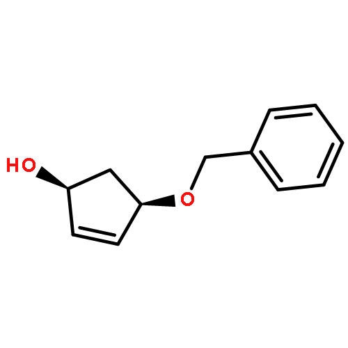 2-Cyclopenten-1-ol, 4-(phenylmethoxy)-, cis-(±)-