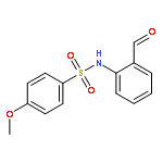 Benzenesulfonamide, N-(2-formylphenyl)-4-methoxy-