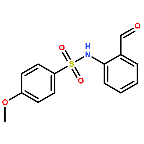 Benzenesulfonamide, N-(2-formylphenyl)-4-methoxy-