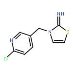 2(3H)-Thiazolimine, 3-[(6-chloro-3-pyridinyl)methyl]-