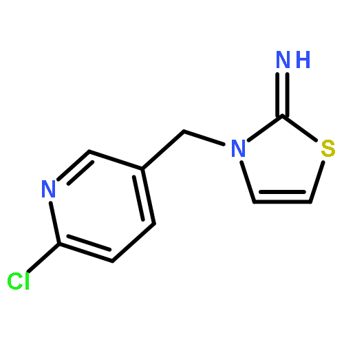 2(3H)-Thiazolimine, 3-[(6-chloro-3-pyridinyl)methyl]-