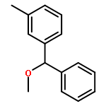 Benzene, 1-(methoxyphenylmethyl)-3-methyl-