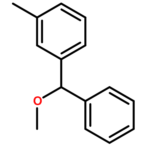 Benzene, 1-(methoxyphenylmethyl)-3-methyl-