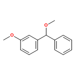 Benzene, 1-methoxy-3-(methoxyphenylmethyl)-