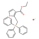 Phosphonium, [[3-(ethoxycarbonyl)-2-furanyl]methyl]triphenyl-, bromide